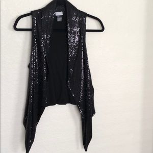 Sequined Vest